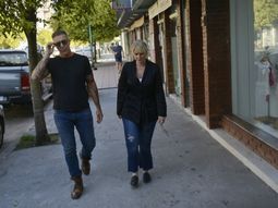 Alejandro Fantino y Romina Manguel