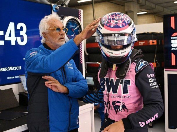El respaldo de Flavio Briatore a Franco Colapinto tras una buena clasificación en Hungría