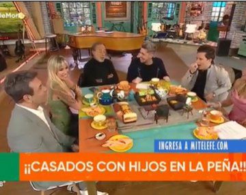 El elenco de Casados con hijos estuvo en La Peña de Morfi