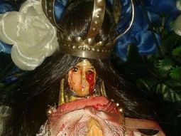 Conmoción en Jujuy por una virgen que llora sangre Conmoción en Jujuy por una virgen que llora sangre