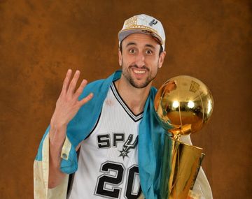 Retiro de camiseta merecido: los impactantes números de Manu Ginóbili en la NBA