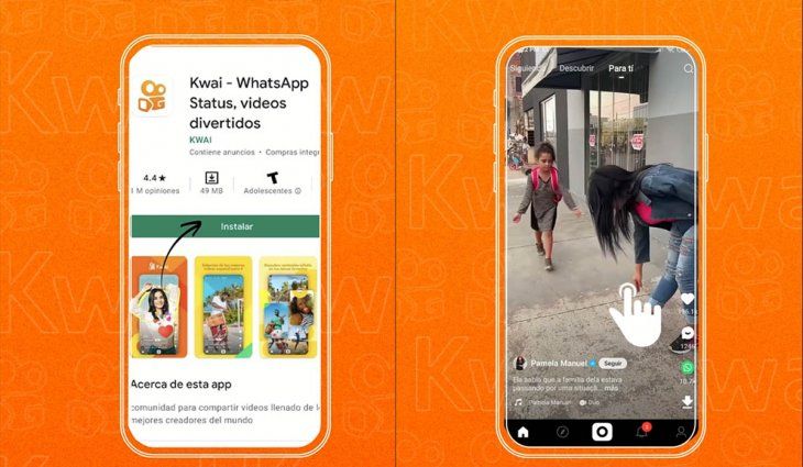 Cómo funciona Kwai, la nueva app de videos cortos