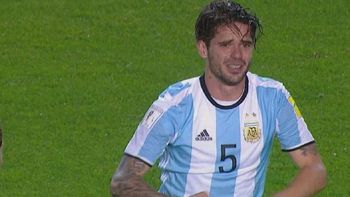 Fernando Gago avisando de su lesión Fernando Gago avisando de su lesión