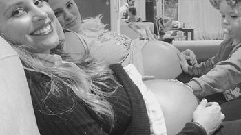 la tierna foto de lourdes sanchez y paula chaves con olivia, en plena dulce espera la tierna foto de lourdes sanchez y paula chaves con olivia, en plena dulce espera