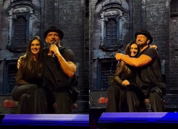 Ricardo Arjona junto a Momi Giardina.