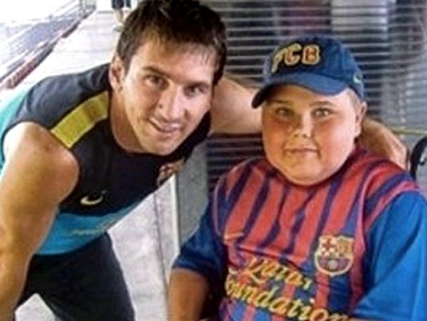 El gesto solidario de Lio Messi con un chico en grave estado