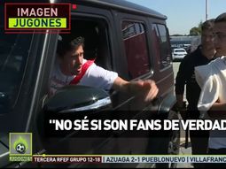 El enojo de Josema Giménez con tiktokers a la salida del entrenamiento del Atlético