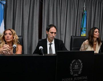 Jueces Verónica M. Di Tommaso, Maximiliano Savarino y Julieta Makintach.