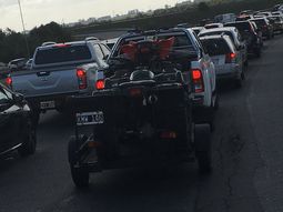 La Ruta 2, cargadísima.