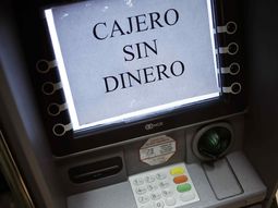 Cajero sin dinero