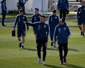 Scaloni habló sobre su relación con Sampaoli