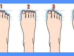 Test viral: la forma de los dedos de tu pie revelará rasgos de tu identidad