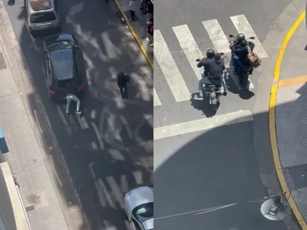 Salidera bancaria en el Microcentro: motochorros robaron $3 millones