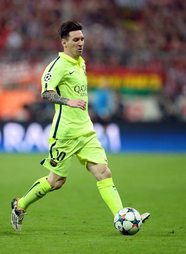 Messi, feliz por haber llegado a la final de la Champions