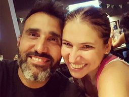 El ex de Fernanda Iglesias, su rehén