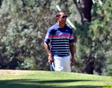 Carlos Tevez quiso ir a jugar al golf a Tandil