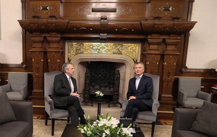 Los detalles de la reunión entre Alberto Fernández y Macri en Casa Rosada