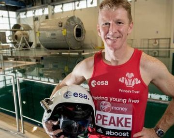 Un astronauta británico correrá la maratón de Londres en el espacio