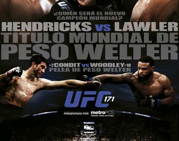 UFC: Hendricks y Lawler van por el cinturón que dejó vacante St-Pierre