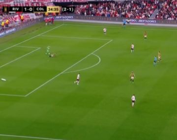 El sorpresivo lujo de Armani ante Vidal que hizo delirar a los hinchas de River
