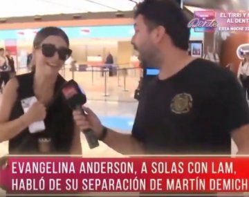Evangelina Anderson apuntó contra periodistas de Boca por los rumores de crisis con Demichelis