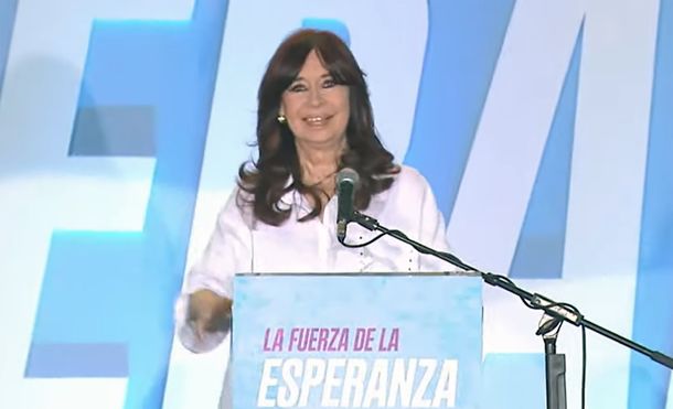 Cristina Kirchner en La Plata: El pasado 1 de septiembre se quebró el acuerdo democrático