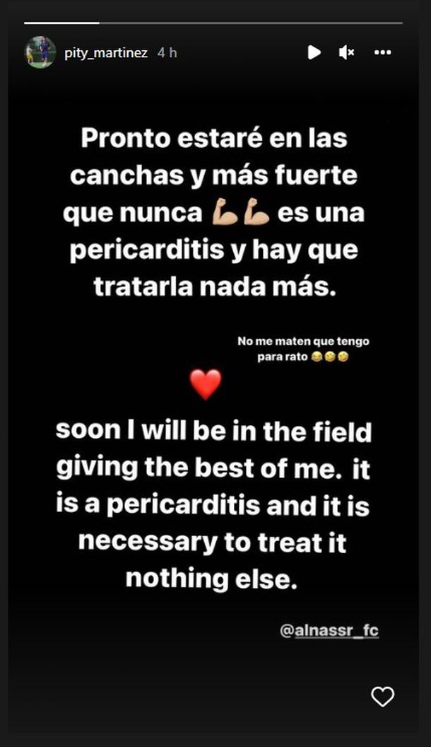 Por qué el Pity Martínez debe parar de jugar al fútbol