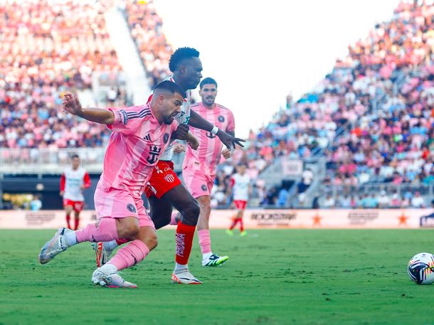 Sin Messi afuera por lesión, Inter Miami venció al Necaxa en los penales por la Leagues Cup