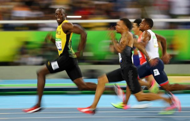 La imagen del día en los Juegos Olímpicos de Río 2016: soberbio papel de Bolt en semifinales