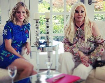 Luisana recibió a Susana en su mansión de Canadá