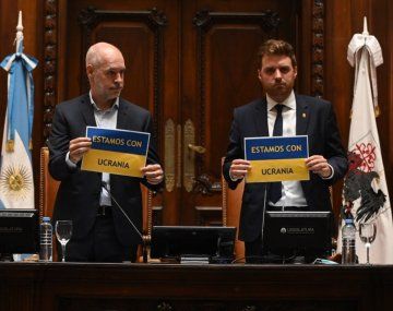 Larreta: Repudio en forma enérgica la invasión de la Federación Rusa a Ucrania