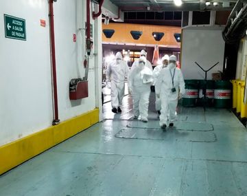 Coronavirus: imputan al pasajero de Buquebus con s&iacute;ntomas