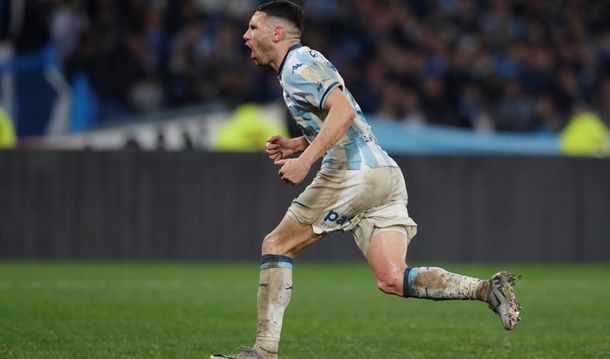 El récord goleador que consiguió Maravilla Martínez en Racing luego de su doblete ante Peñarol