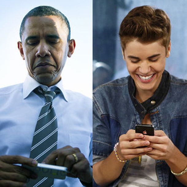 La mitad de los seguidores de Barack Obama y Justin Bieber en Twitter son falsos