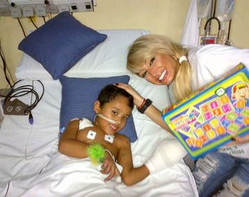 Victoria Xipolitakis solidaria: Los nenes me conmovieron