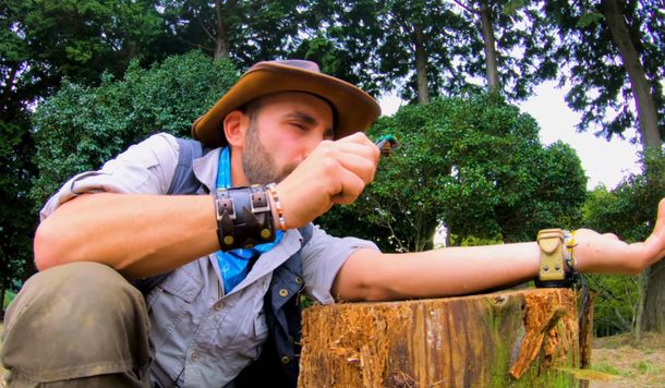 Un youtuber se dejó picar por el avispón asesino y éste fue el resultado