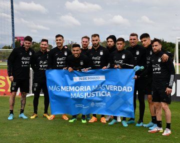 El mensaje de la Selección Argentina por el Día de la Memoria