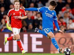 con golazo de vinicius jr. y muchas polemicas, real madrid vencio 1-0 de visitante a benfica con golazo de vinicius jr. y muchas polemicas, real madrid vencio 1-0 de visitante a benfica