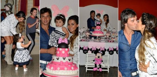 Tamara Alves y Patricio Toranzo festejaron el cumpleaños de su hija Giuliana