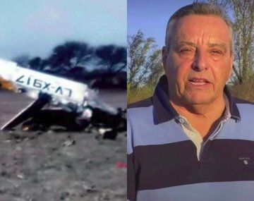 Murió un intendente de Córdoba al estrellarse la avioneta que piloteaba sobre un campo