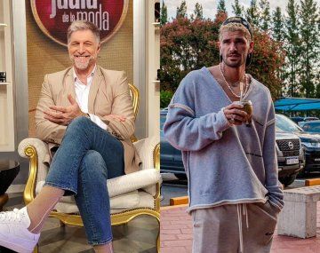 En La jaula de la moda compararon a Rodrigo de Paul con un trapito