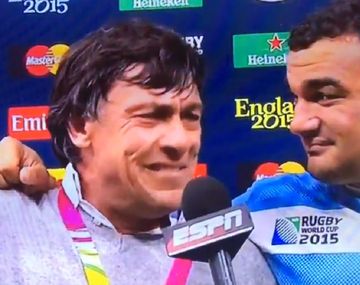 Conmovedor: el DT de Los Pumas se acordó de su mamá al celebrar el triunfo