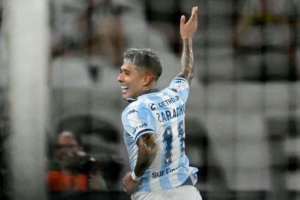 El golazo de Matías Zaracho para abrir el marcador ante Botafogo