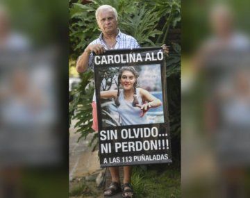 Edgardo Aló, el padre de Carolina Aló, hizo todo lo posible por evitar que liberen al femicida de su hija