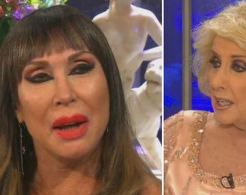 La reconciliación en vivo de Mirtha y Moria Casán