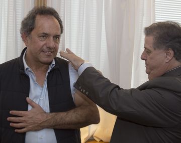 Scioli se vacunó contra la gripe