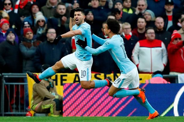 El golazo del Kun Agüero en la final de la Copa de la Liga