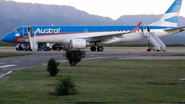 Avión varado en el aire&nbsp;