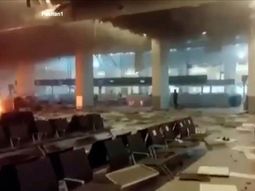 difunden un nuevo video del aeropuerto de bruselas tras los ataques difunden un nuevo video del aeropuerto de bruselas tras los ataques