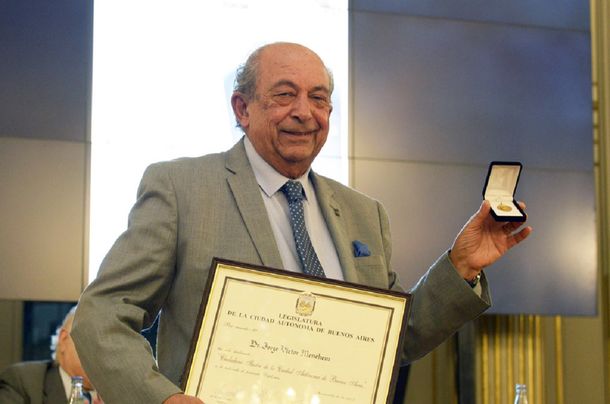 Dr. Jorge Menehen&nbsp;presidente de la Fundación Garrahan